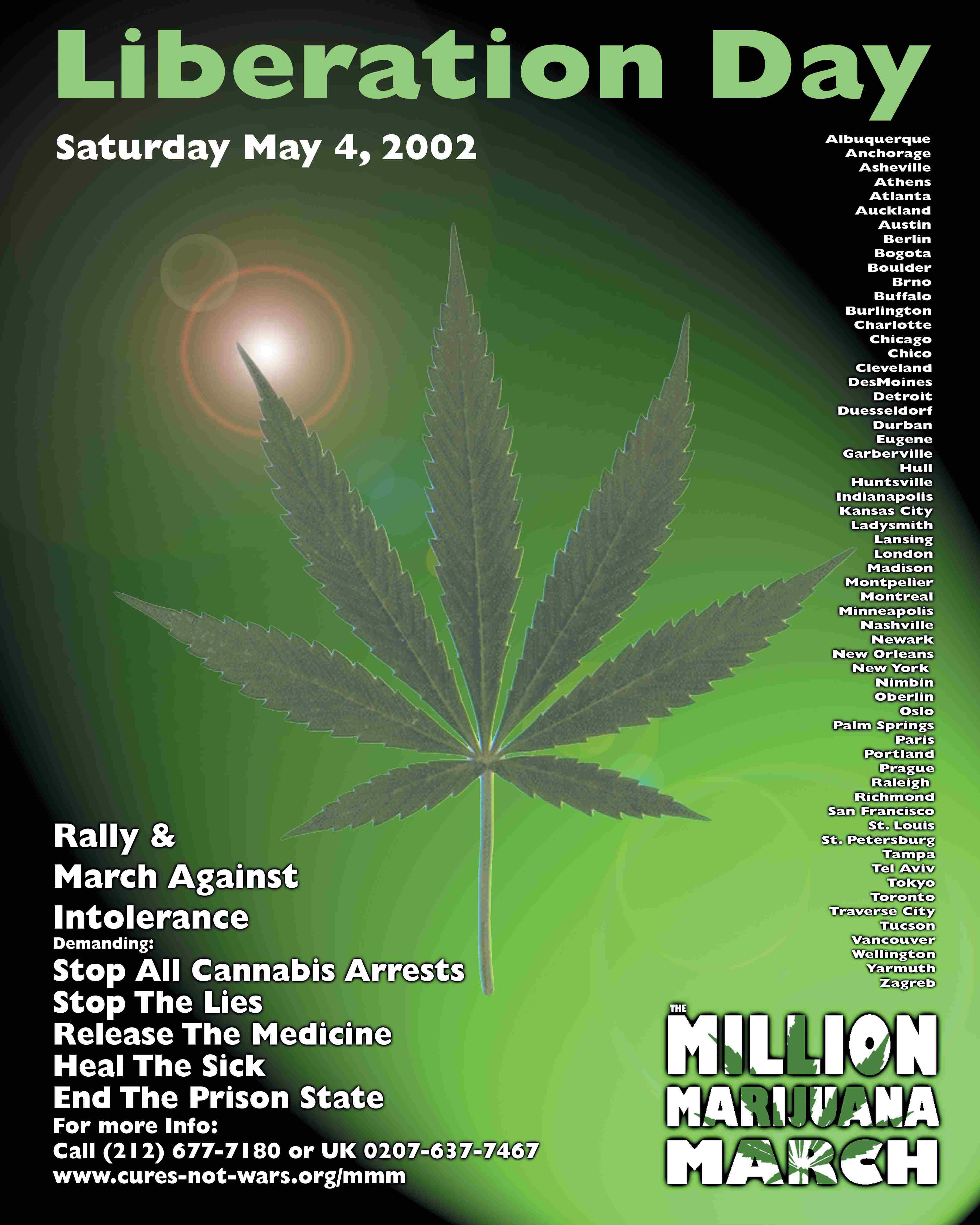 Million Marijuana March 2002
