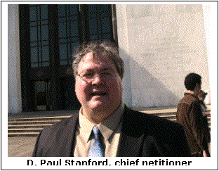 Text Box:  
D. Paul Stanford, chief petitioner

