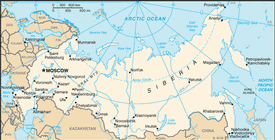 Map of Russia